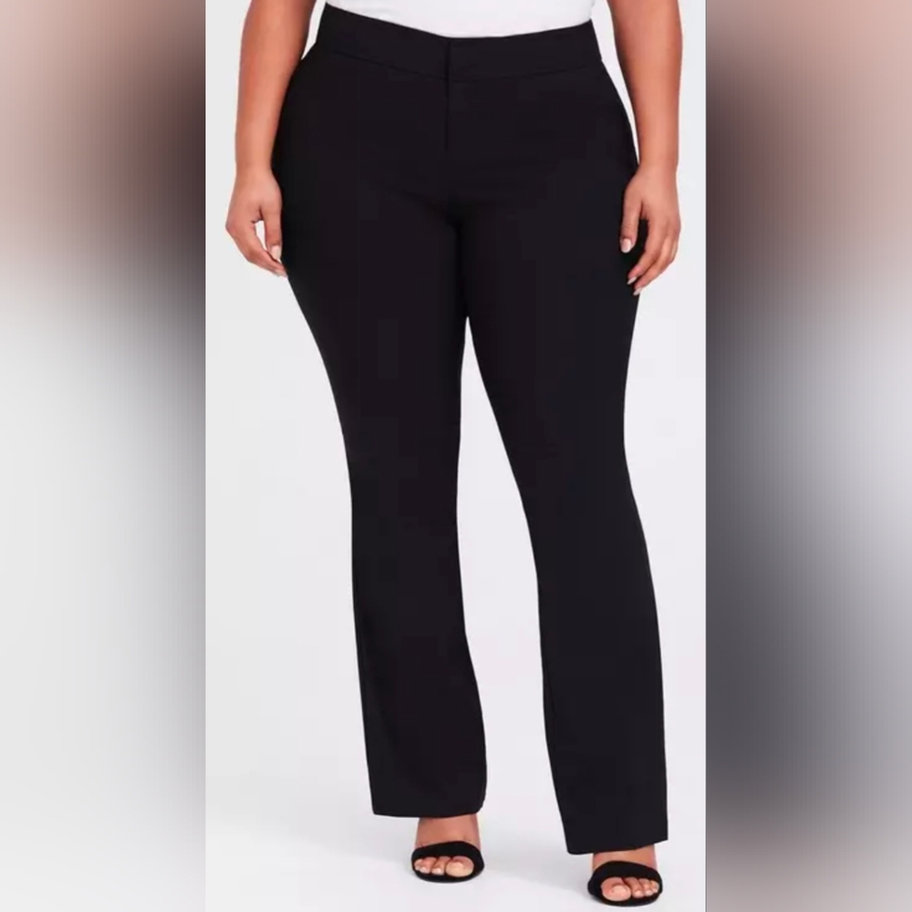 Torrid Studio Black Modern Millennium Stretch Straight Leg Pants